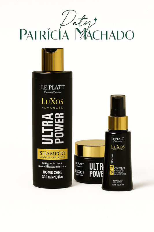 kit Ultra Power Shampoo+ Máscara +Serun Açai