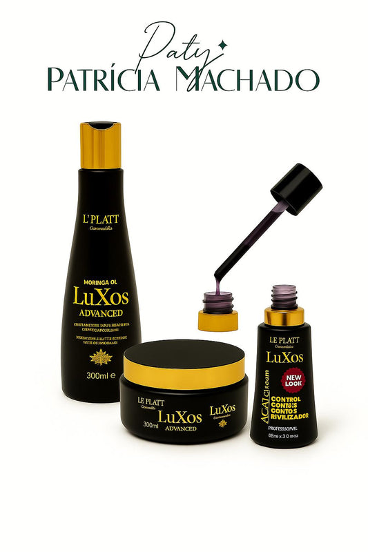 🌟 Kit Luxos – Shampoo + Máscara + Serum Açaí